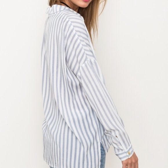 Oversized Button Down Shirt - Picture 4 of 5